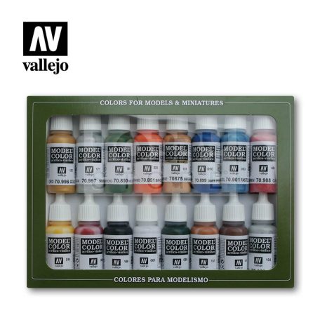 Vallejo Model Color -Folkstone Basics - festékszett 70101