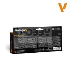 Vallejo Model Color -Metallic Colors - festékszett 70118