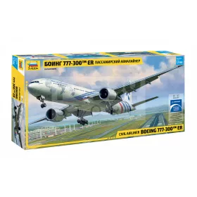 Zvezda Boeing 777-300ER makett 1:144 (7012Z)