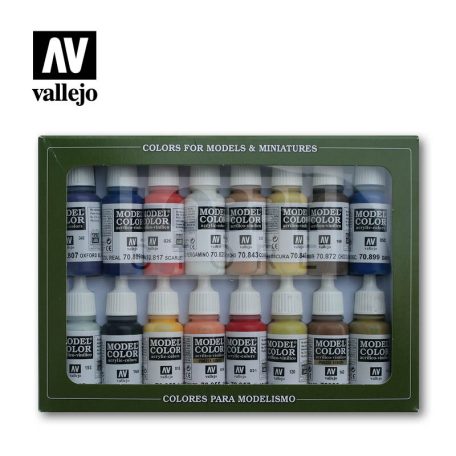 Vallejo Model Color -American Colonial - festékszett 70147