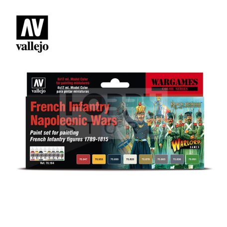 Vallejo Model Color - French Infantry Napoleonic Wars - festékszett 70164