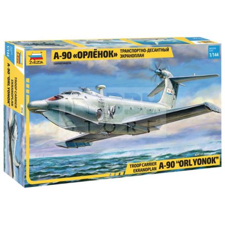 Zvezda Troop carrier ekranoplan A-90 "Orlyonok" makett 1:144 (7016Z)