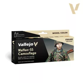   Vallejo Figure Color Series-Waffen SS Camouflage festékszett 70180V