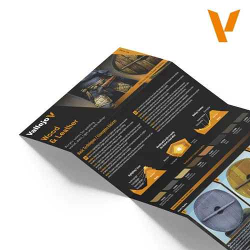 Vallejo Effect Color Series-Wood & Leather festékszett 70182V