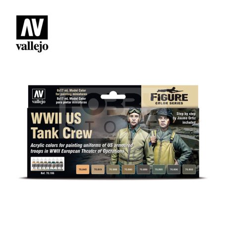 Vallejo Model Color - WWII US Tank Crew - festékszett 70186