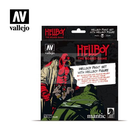 Vallejo Hellboy festékszett+exclusive Hellboy figura 70187