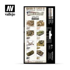   Vallejo Model Color - Utility Paint Set WWII & WWIII - festékszett 70201