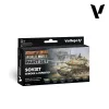 Vallejo Model Color - WWII Soviet Armour & Infantry - festékszett 70202