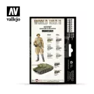 Vallejo Model Color - WWII Soviet Armour & Infantry - festékszett 70202