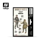 Vallejo WWII German Infantry festékszett 70206