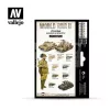 Vallejo WWII Italian Armour & Infantry festékszett 70209