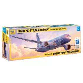   Zvezda Boeing 787-9 Dreamliner - Long fuselage makett 1:144 (7021Z)