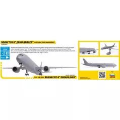   Zvezda Boeing 787-9 Dreamliner - Long fuselage makett 1:144 (7021Z)