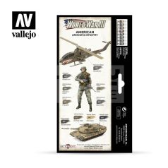   Vallejo Model Color - WWIII American Armour & Infantry - festékszett 70220