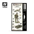 Vallejo Model Color - WWIII British Armour & Infantry - festékszett 70222