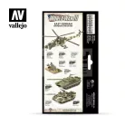Vallejo Model Color - WWIII East German Armour & Infantry - festékszett 70224