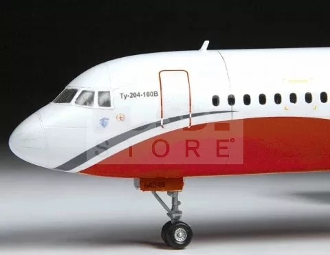 Zvezda Tupoljev TU 204/100 makett 1:144 (7023Z)