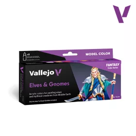   Vallejo Fantasy Color Series - Elves & Gnomes festékszett 70242V