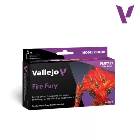 Vallejo Game Color Series - Fire Fury festékszett 70243V