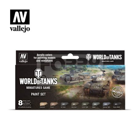 Vallejo Model Color - World of Tanks - festékszett 70245