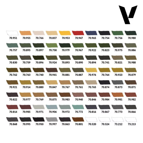 Vallejo Model Color – Military - festékszett 70253V
