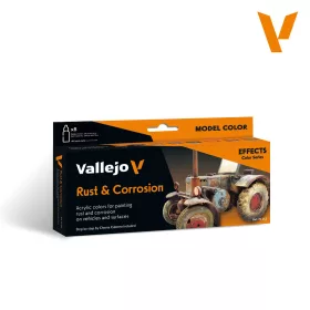 Vallejo Model Color - Rust & Corrosion - festékszett 70262V