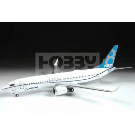 Zvezda Boeing 737-8 MAX makett 1:144 (7026Z)