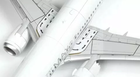 Zvezda Boeing 737-8 MAX makett 1:144 (7026Z)