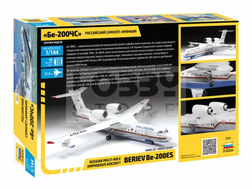 Zvezda Beriev Be-200 Amphibious Aircraft makett 1:144 (7034Z)