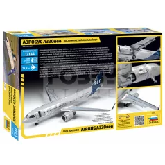 Zvezda Airbus A320 NEO makett 1:144 (7037Z)