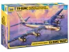 Zvezda Tu-95 Soviet turboprop strategic bomber makett 1:144 (7038Z)