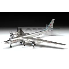   Zvezda Tu-95 Soviet turboprop strategic bomber makett 1:144 (7038Z)