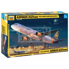 Zvezda Airbus A321 CEO makett 1:144 (7040Z)