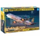 Zvezda Airbus A321 CEO makett 1:144 (7040Z)