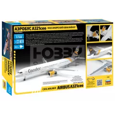 Zvezda Airbus A321 CEO makett 1:144 (7040Z)