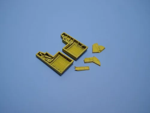 Aires P-47 Thunderbolt wheel bays for ACADEMY - futóműakna