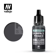   Vallejo Surface Primer Ger. Panzer Grey alapozófesték 17ml 70603V