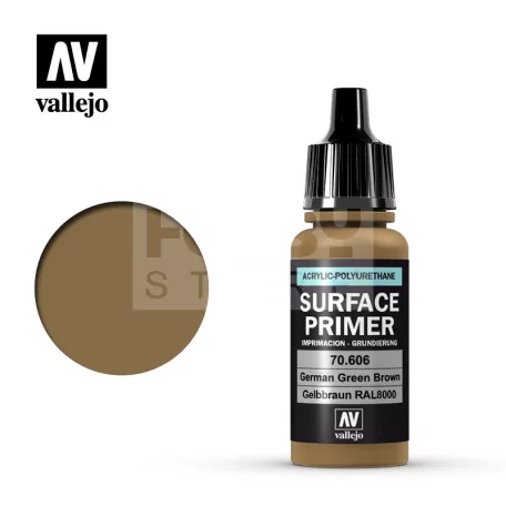 Vallejo Surface Primer Ger. Green Brown alapozófesték 17ml 70606V