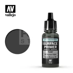  Vallejo Surface Primer U.K. Bronze Green alapozófesték 17ml 70607V