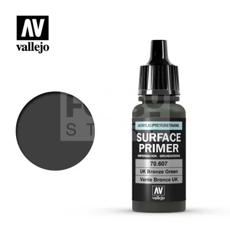 Vallejo Surface Primer U.K. Bronze Green alapozófesték 17ml 70607V