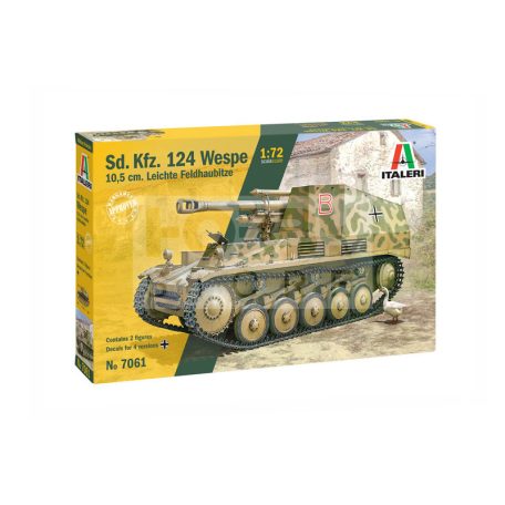 Italeri SD.KFZ.124 WESPE 1:72 harcjármű makett 7061IT