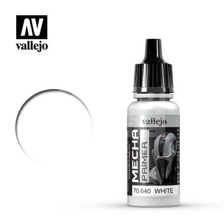 Vallejo Mecha Color Primer - White akrilfesték 17 ml - 70640V
