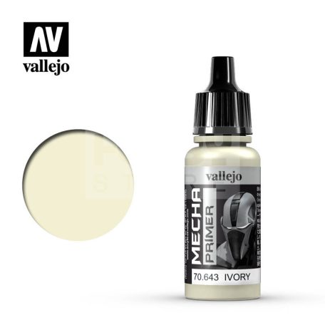 Vallejo Mecha Color Primer - Ivory akrilfesték 17 ml - 70643V