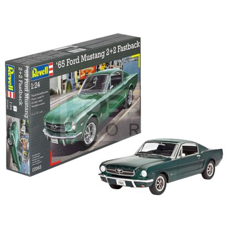 Revell - 1965 Ford Mustang 2+2 Fastback (1:24) autó makett 7065R