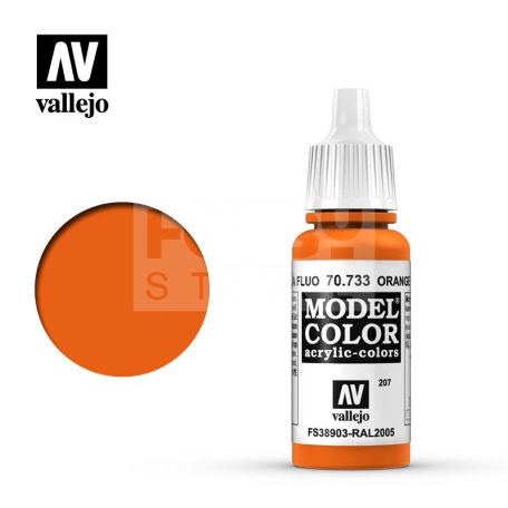 Vallejo Model Color Orange Fluo akrilfesték 70733