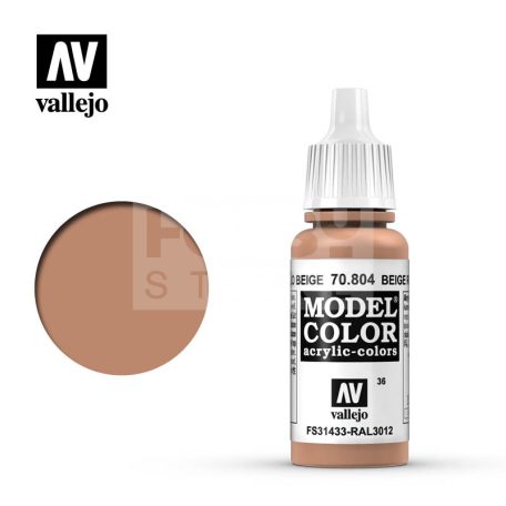 Vallejo Model Color Beige Red akrilfesték 70804