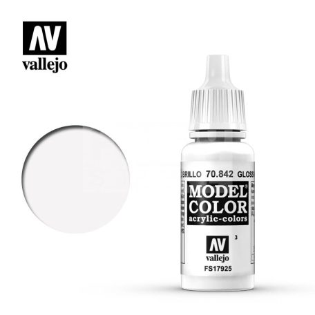 Vallejo Model Color Gloss White akrilfesték 70842