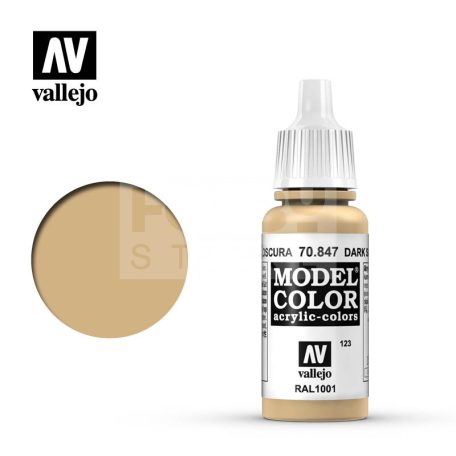 Vallejo Model Color Dark Sand akrilfesték 70847
