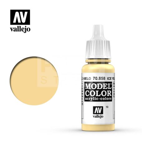 Vallejo Model Color Ice Yellow akrilfesték 70858