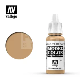 Vallejo Model Color Tan Yellow akrilfesték 70912